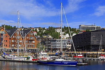 Port, Tromso City, Tromsoya Island, Troms County, Norway, Scandinavia, Europe