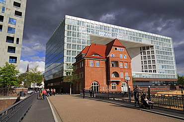 Der Spiegel Building, HafenCity District, Hamburg, Germany, Europe