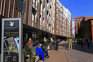 Ubersee Quarter, HafenCity District, Hamburg, Germany, Europe