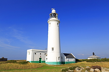 Hurst Point Lighthouse, Keyhaven, Hampshire, England, United Kingdom, Europe