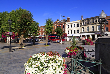 World War 1 Memorial, Market Square, Salisbury, Wiltshire, England, United Kingdom, Europe