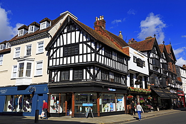 Minster Street, Salisbury, Wiltshire, England, United Kingdom, Europe