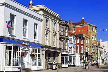 High Street, Lymington Town, Hampshire, England, United Kingdom, Europe