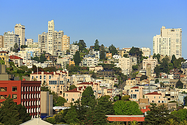 Skyline, San Francisco, California, United States of America, North America