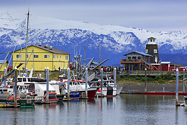 Fishing Boats, Homer, Alaska, United States of America, North America