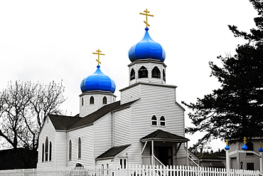 Russian Orthodox Church, Kodiak, Alaska, United States of America, North America