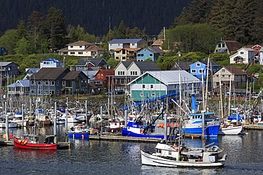 Sitka Harbor, Sitka, Alaska, United States of America, North America