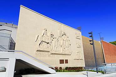 Fort Monroe Pioneer Memorial, Chinatown, Los Angeles, California, United States of America, North America