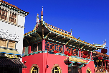 Central Plaza, Chinatown, Los Angeles, California, United States of America, North America