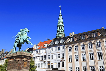 Bishop Absalon Monument, Hojbro Plads, Copenhagen, Zealand, Denmark, Scandinavia, Europe