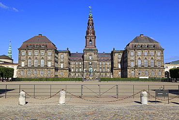 Christianborg Palace, Copenhagen, Zealand, Denmark, Scandinavia, Europe