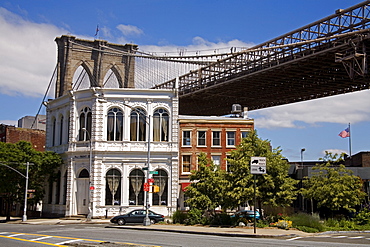 Fulton Historic District and Brooklyn Bridge, Brooklyn, New York City, New York, United States of America, North America