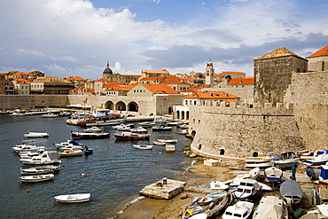 Old Port area, Dubrovnik, Dalmatia, Croatia, Europe