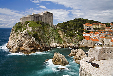 Lovrijenac Fortress, Dubrovnik, Dalmatia, Croatia, Europe