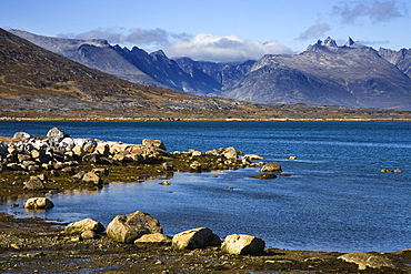 Quassik Mountains, Nanortalik, Island of Qoornoq, Province of Kitaa, Southern Greenland, Kingdom of Denmark, Polar Regions