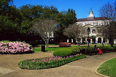 Jackson Square, French Quarter, New Orleans, Louisiana, United States of America, North America