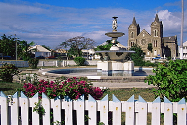 Independence Square, Basseterre, St. Kitts, Leeward Islands, West Indies, Caribbean, Central America