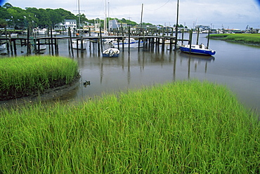 Southport Marine Village, Wilmington region, North Carolina, United States of America, North America