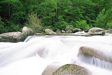 Rocky Broad River, Lake Lure region, Asheville, North Carolina, United States of America, North America