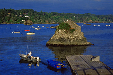 Trinidad Bay, northern California, United States of America, North America