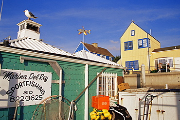 Fishermen's village, Marina Del Rey, Los Angeles, California, United States of America, North America