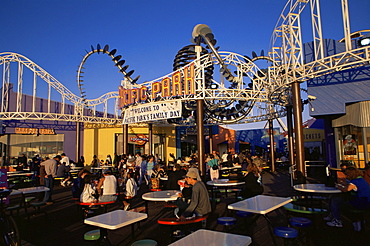 Pacific Park, Santa Monica Pier, Los Angeles, California, United States of America, North America