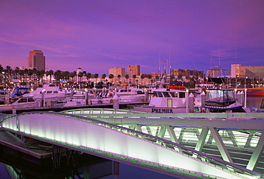 Rainbow Harbor, Long Beach, California, United States of America, North America