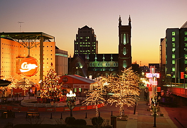 Church of the Immaculate Conception and World of Coca-Cola, Atlanta, Georgia, United States of America, North America