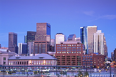 City skyline, Denver, Colorado, United States of America, North America