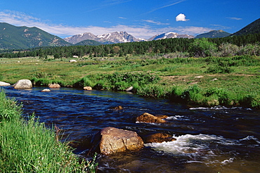 Big Thompson River, Rocky Mountain National Park, Colorado, United States of America, North America