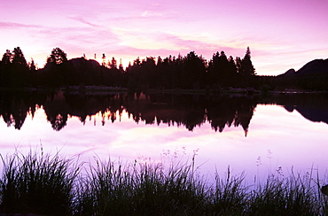 Sprague Lake, Rocky Mountain National Park, Colorado, United States of America, North America