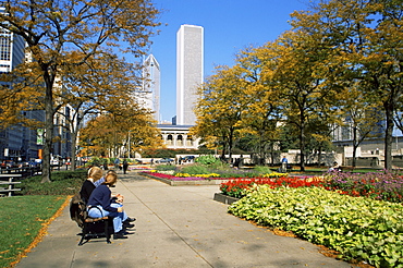 Grant Park and Michigan Avenue, Chicago, Illinois, United States of America, North America