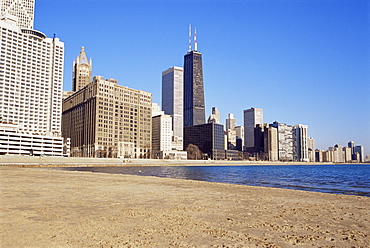 Ohio Beach, Downtown Chicago, United States of America, North America