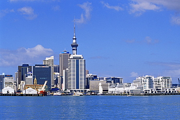 City skyline, Auckland, North Island, New Zealand, Pacific
