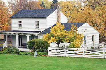 Paw Paw Post Office, Naper Settlement Museum, Naperville, Dupage County, Chicago, Illinois, United States of America, North America