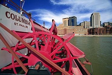 River boat, Harriet Island, St. Paul, Minnesota, United States of America, North America