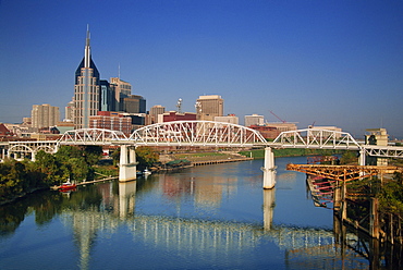 Cumberland River, Nashville, Tennessee, United States of America, North America