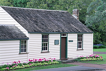 Acacia Cottage, the city's oldest building, Cornwall Park, Auckland, North Island, New Zealand, Pacific