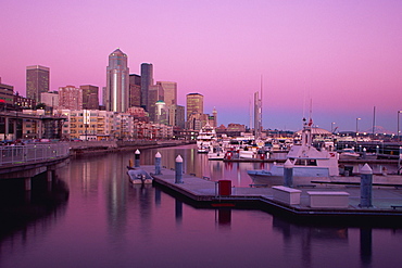 Bell Harbor Marina, Seattle, Washington state, United States of America, North America