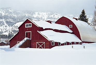 Hardeman Farm, Wilson Village, Jackson Hole, Wyoming, United States of America, North America