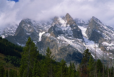 Rockchuck Peak, Grand Teton National Park, Wyoming, United States of America, North America