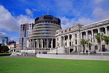 Parliament Building, Wellington, North Island, New Zealand, Pacific