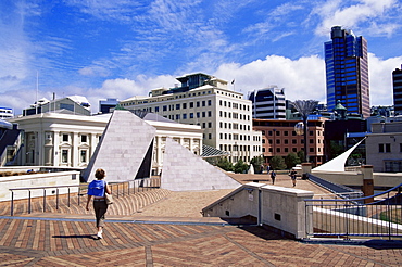 Civic Square, Wellington, North Island, New Zealand, Pacific