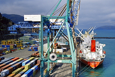 Port of Lyttleton, Canterbury, South Island, New Zealand, Pacific