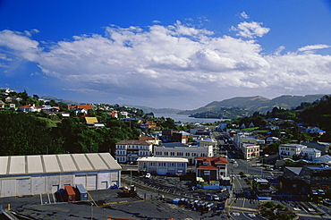 Port Chalmers Docks, Dunedin region, Otago, South Island, New Zealand, Pacific