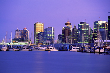 Coal Harbour, Vancouver, British Columbia, Canada, North America