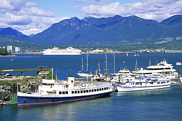 Vancouver Harbour, Vancouver, British Columbia, Canada, North America