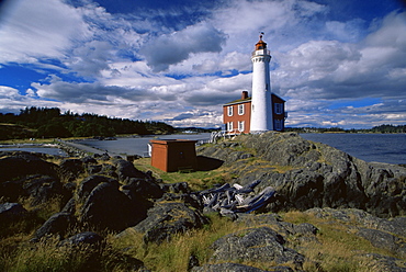 Fisgard Lighthouse National Historic Site, Victoria, British Columbia, Canada, North America