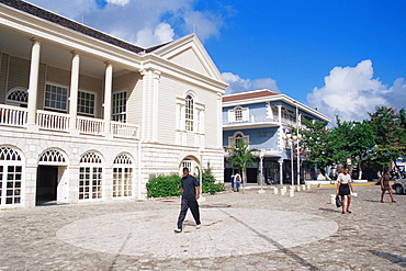 Old Courthouse, Civic Center, Montego Bay, Jamaica, West Indies, Caribbean, Central America