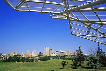 Dove of Peace sculpture, Edmonton, Alberta, Canada, North America